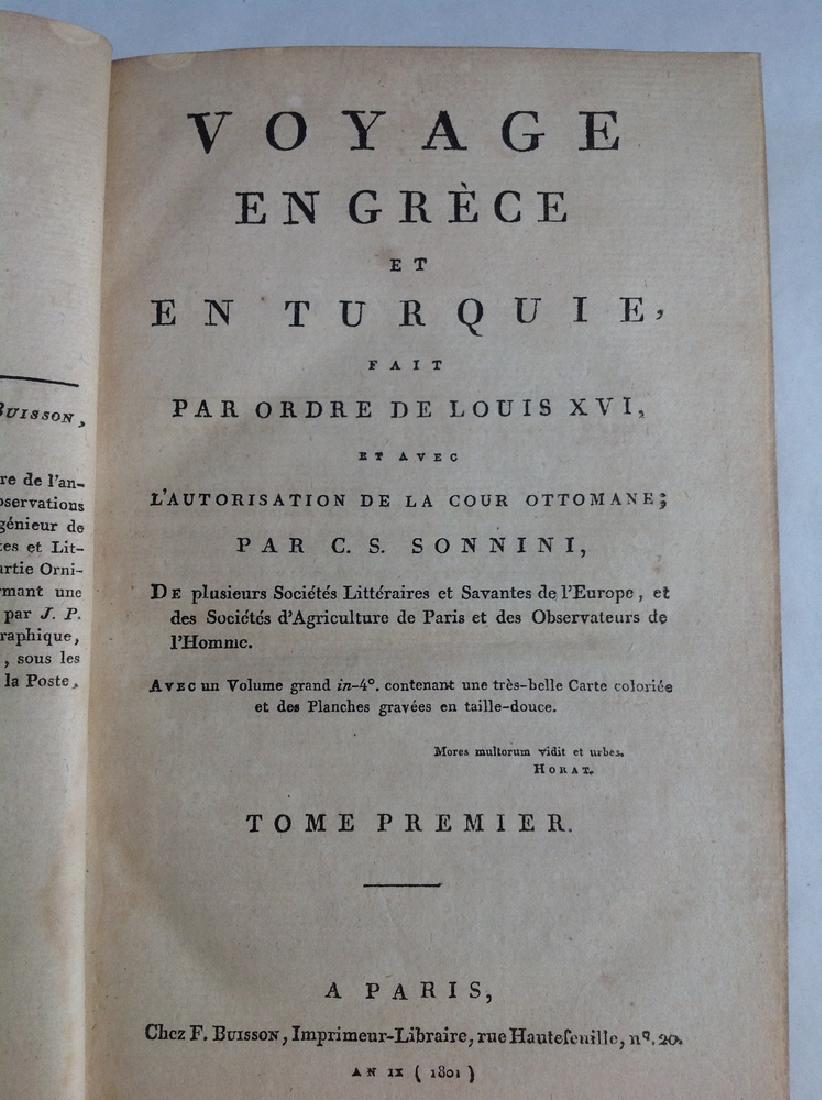 SONNINI, Carlo Nicola. Voyage en Grece et en Turquie. (1 of 1)