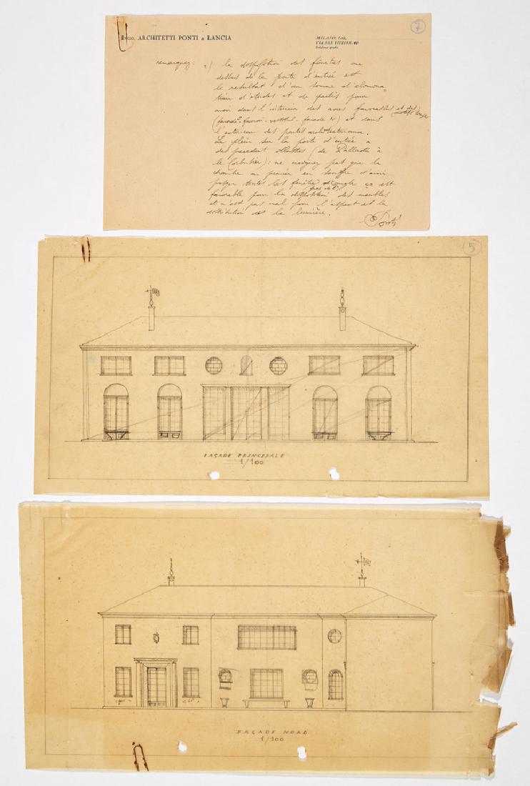 Gio Ponti (Milano 1891 - Milano 1979) Lot comprising (1 of 1)