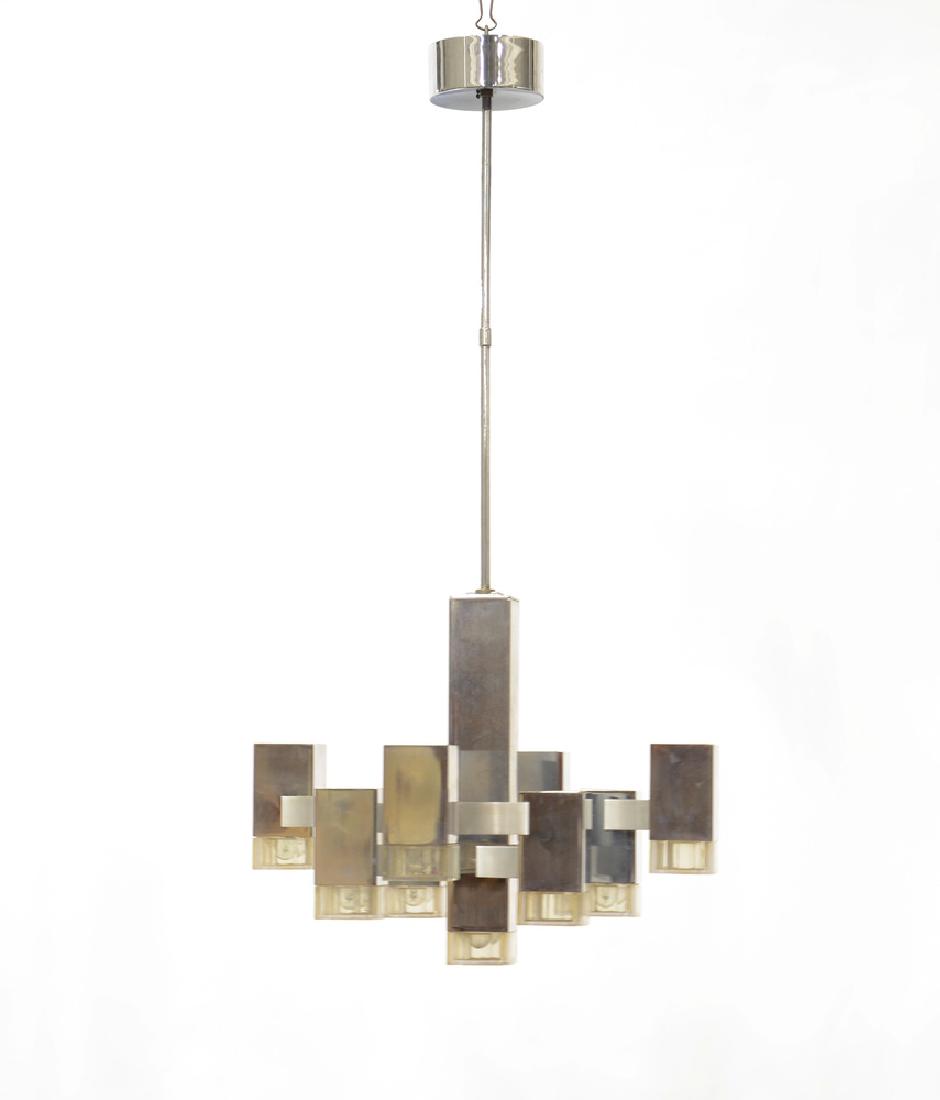 Gaetano Sciolari (1927 - 1994) Lampada a sospensione a (1 of 1)