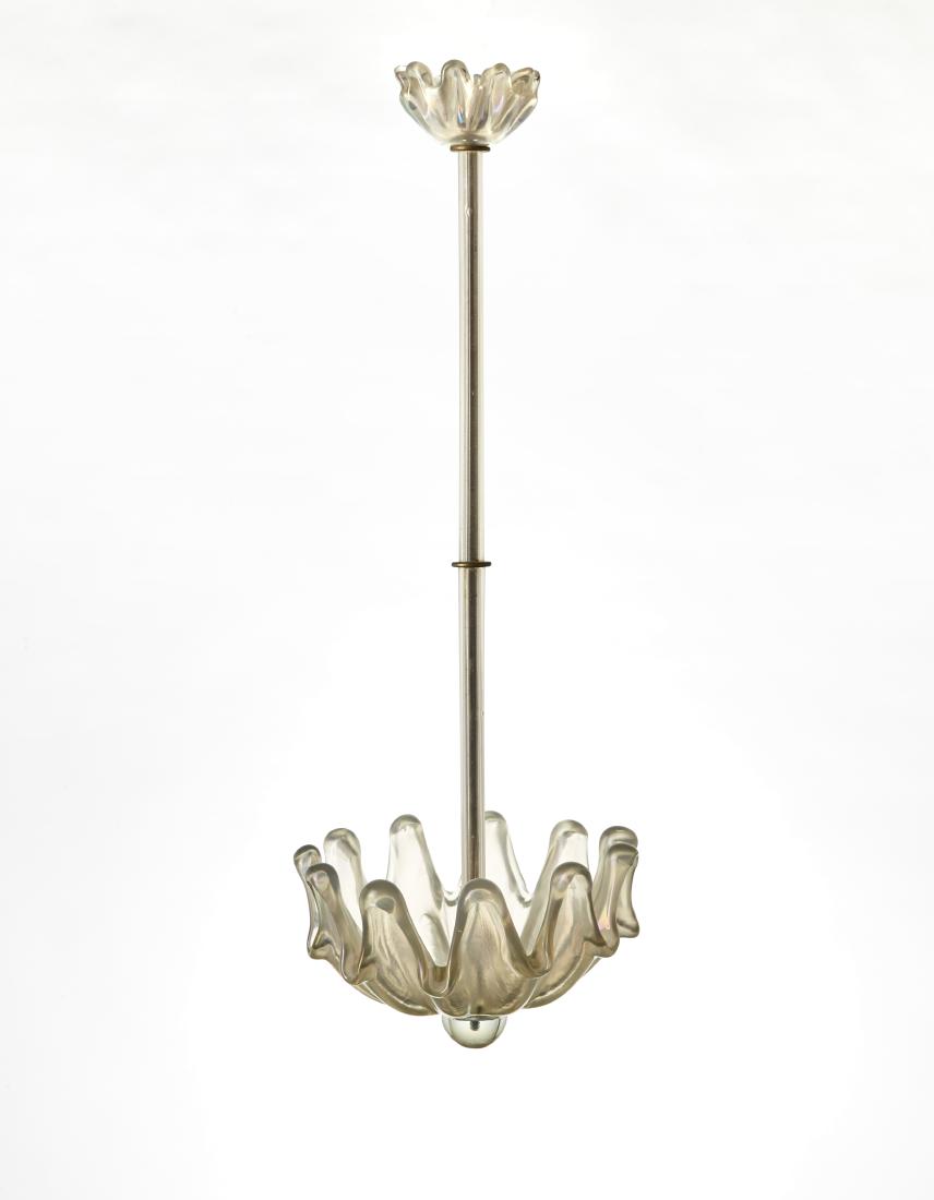 Barovier & Toso Lampada a sospensione con rosetta e (1 of 1)