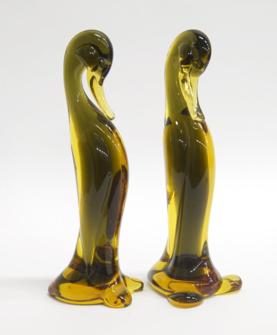 Manifattura di Murano Coppia di Oche in vetro (1 of 1)