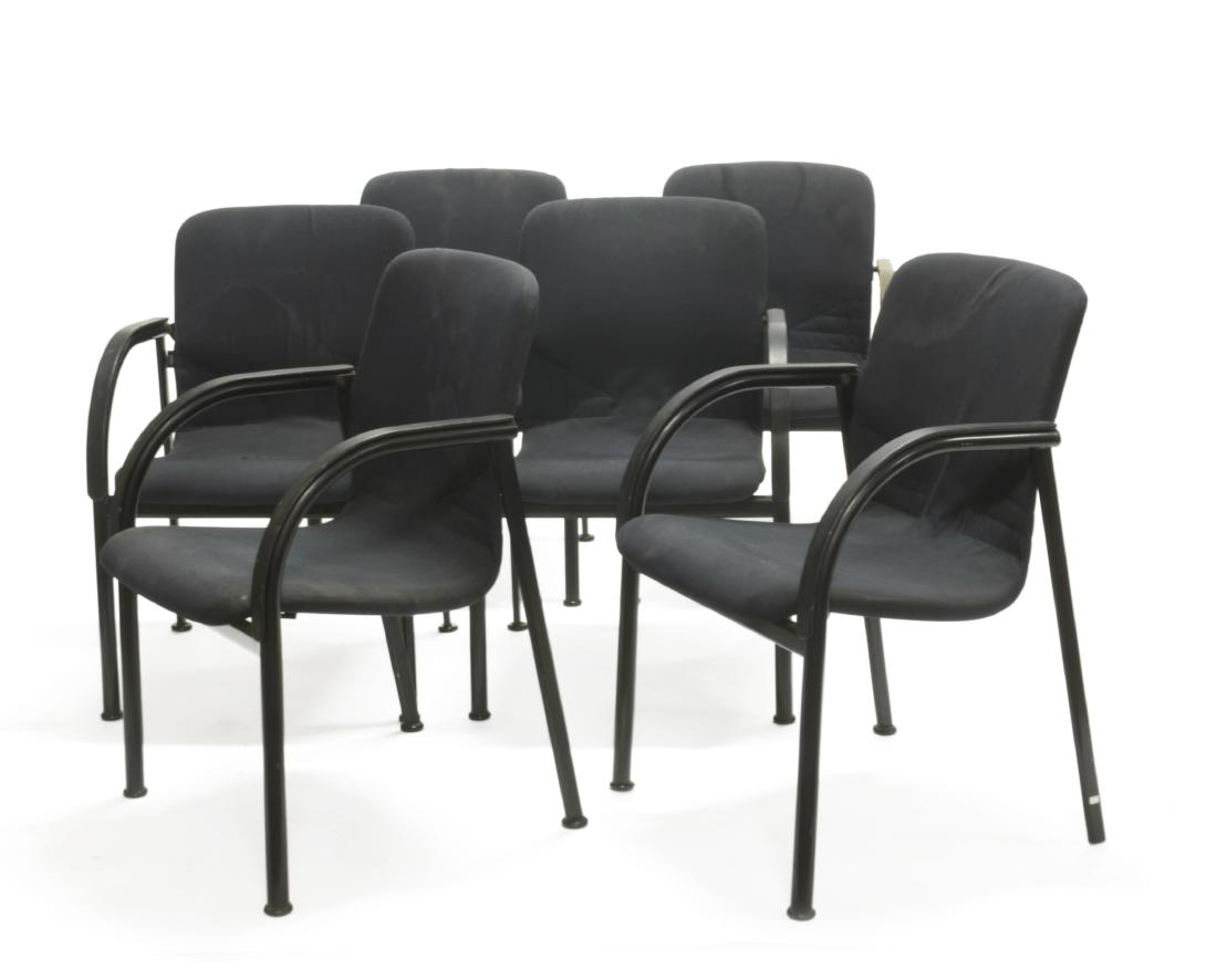 Arflex Sei poltroncine. Italia, anni '70. Struttura in (1 of 1)