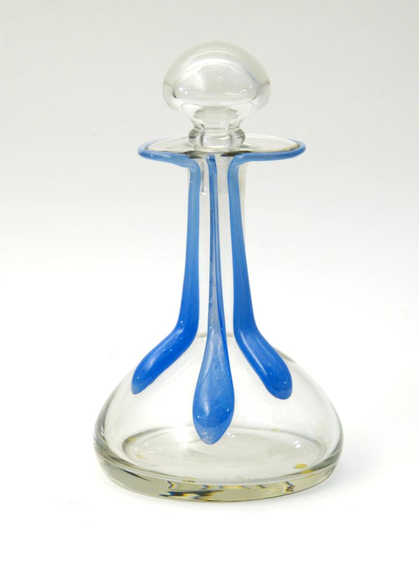 Petr Horak Bottiglia con coperchio in vetro soffiato (1 of 1)