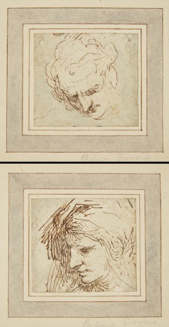Jacopo Negretti (Venezia 1544 - 1628)Two drawings (1 of 3)