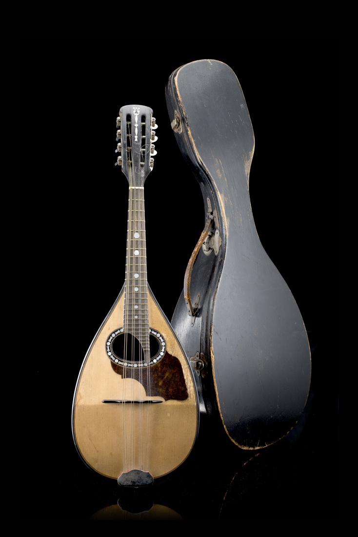 Mandolin by Luigi Embergher, Rome 1924. Back of 30 Oct 26, 2018 Il