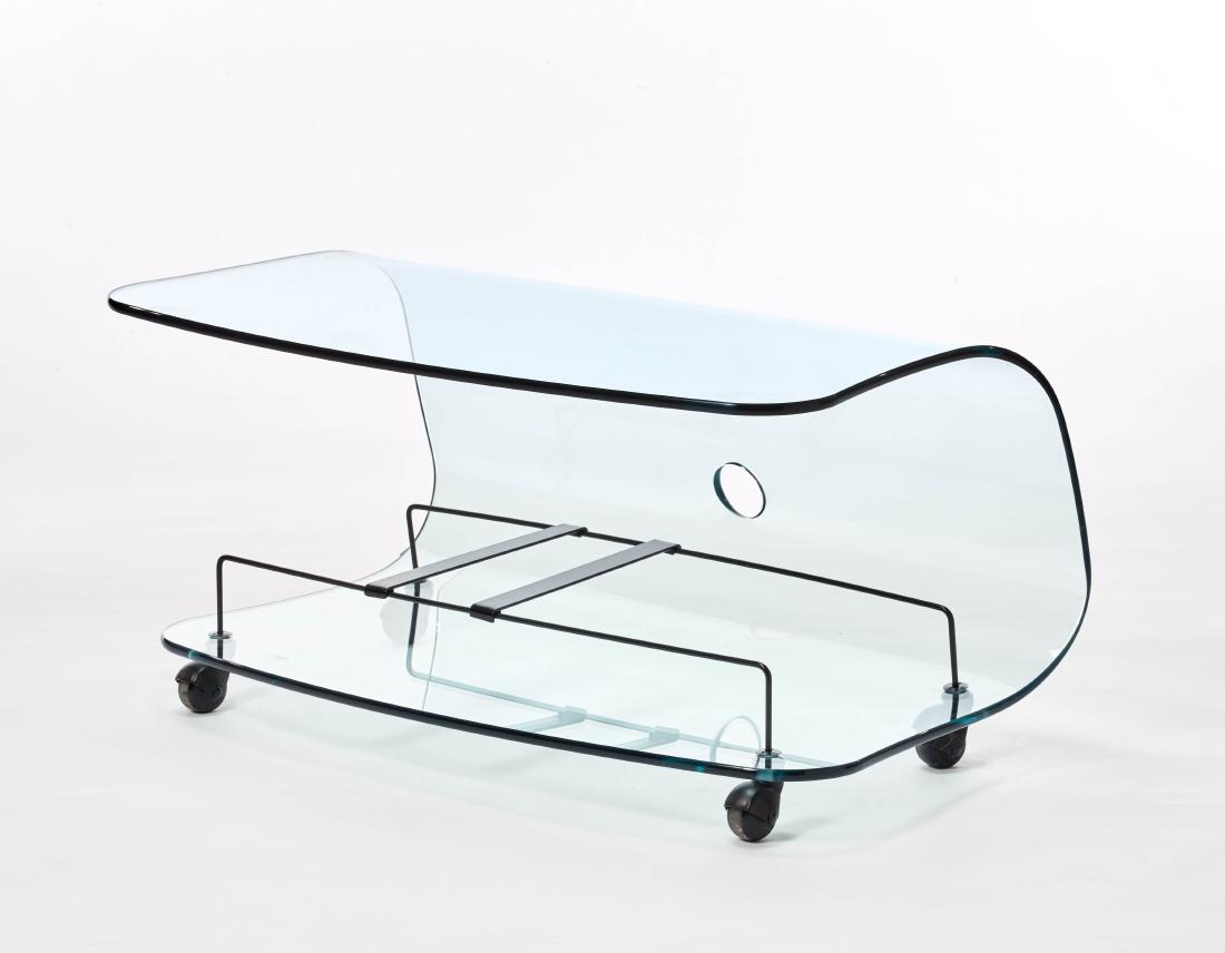 Massimo Iosa Ghini (Bologna 1959) * Monolithic tv stand (1 of 1)