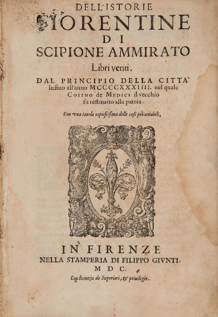 AMMIRATO, Scipione (1531-1601) - Dell'Istorie (1 of 1)