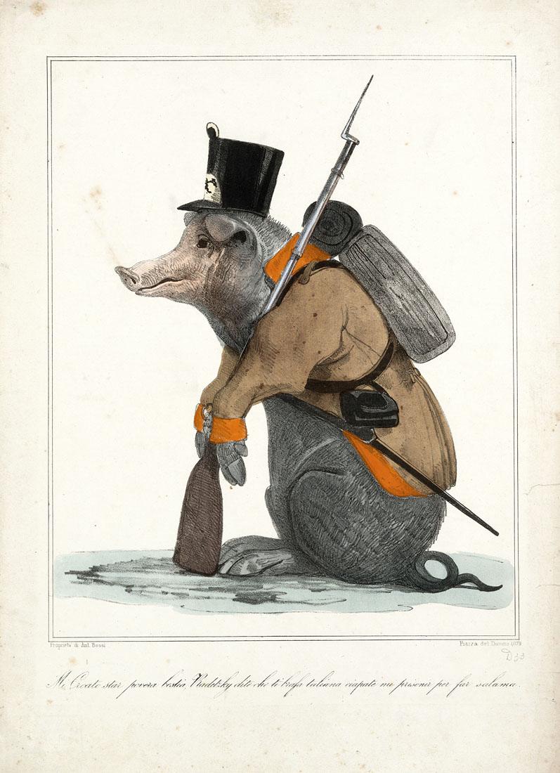 [RISORGIMENTO - CARICATURE] - Lotto di 29 stampe (1 of 3)