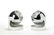 Luci Pair of wall lamps with structure in white