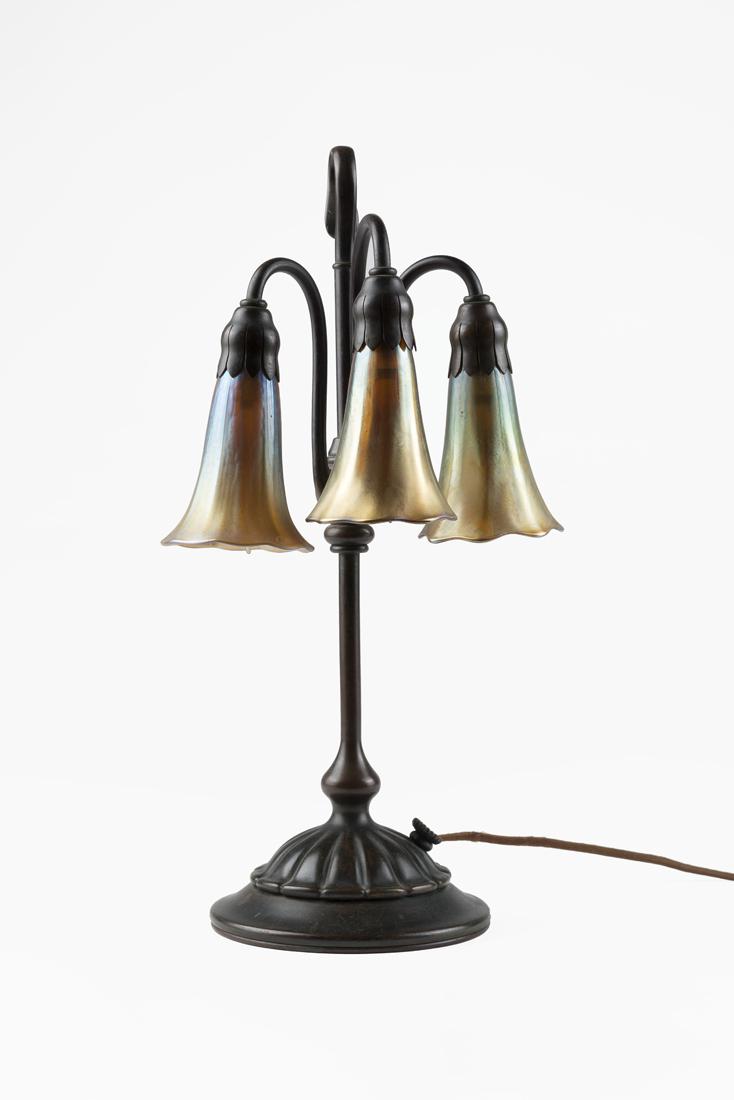 Tiffany Studios  (Attributed)  Table lamp model (1 of 3)