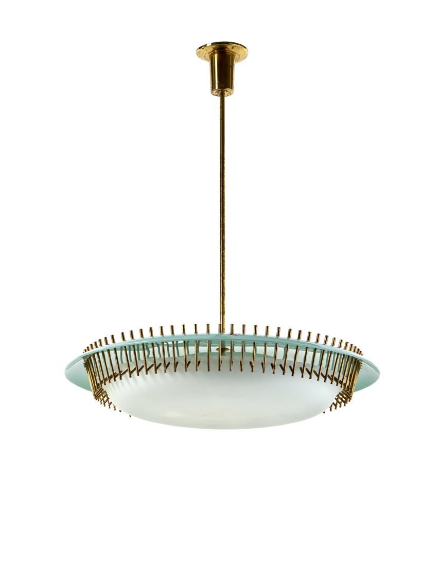 Angelo Lelii (Ancona 1915 - Monza 1987) Suspension lamp (1 of 2)