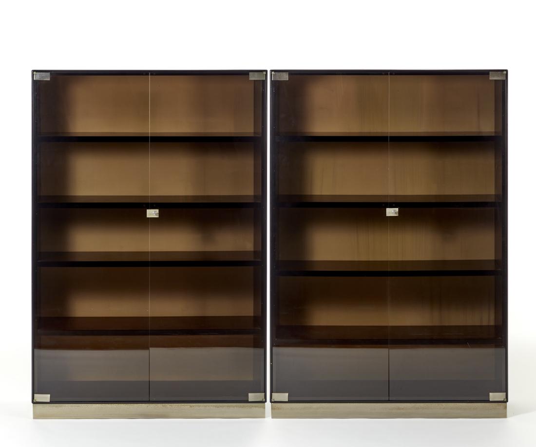 Gianni Moscatelli (1930) Pair of bookcases. Produced by (1 of 1)