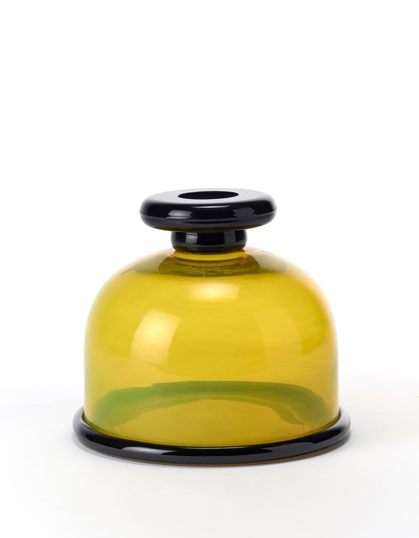 Ettore Sottsass (Innsbruck 1917 - Milano 2007) Vase model "Moceniga". Produced by Vistosi, Murano, (1 of 1)