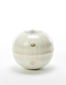 Yoichi Ohira (1946) Globular vase of the series "Silenzio". Execution by Livio Serena e Giacomo (1 of 5)