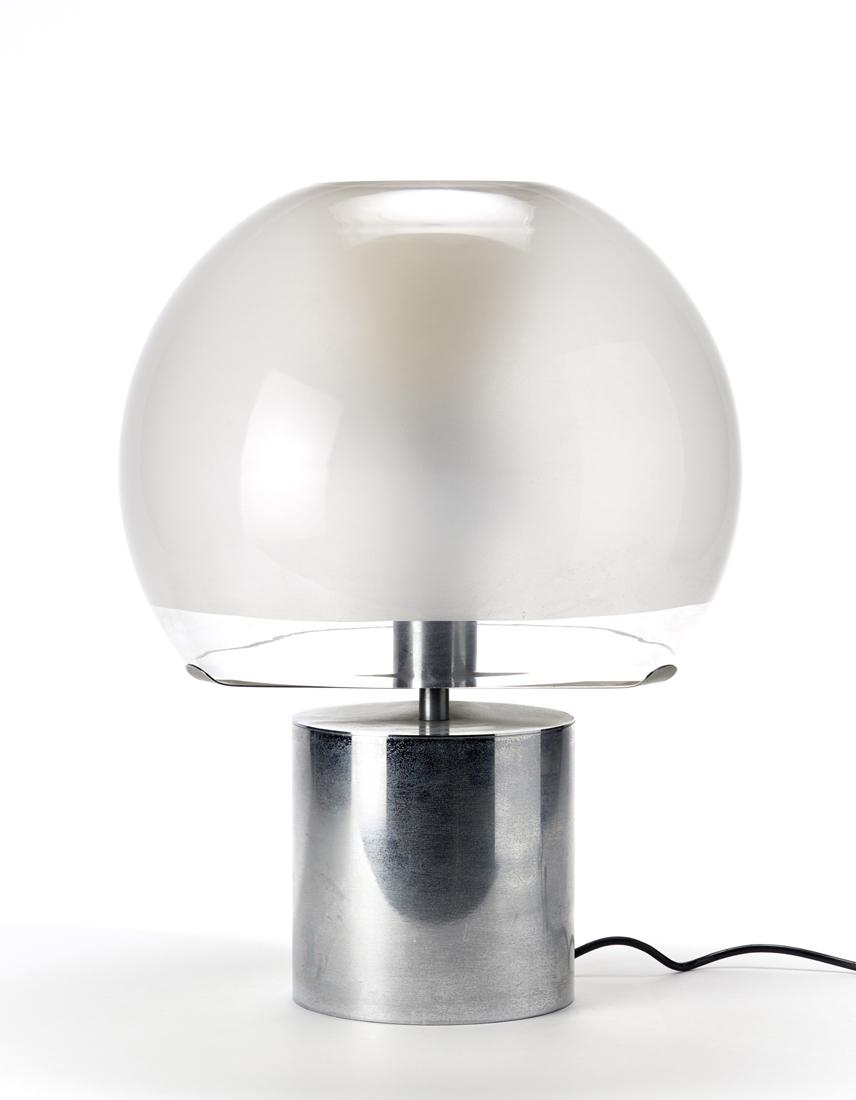 Luigi Caccia Dominioni (Milano 1913 - Milano 2016) Table lamp model "LTA6 Porcino". Produced by (1 of 2)