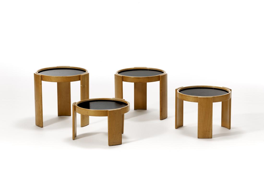 Gianfranco Frattini (Padova 1926 - Milano 2004) Modular tables model "780". Produced by Cassina, (1 of 2)