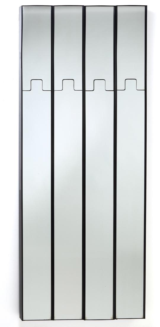 Luciano Bertoncini (Feltre 1939) Equipped wall composed of four clothes hanger elements model (1 of 1)