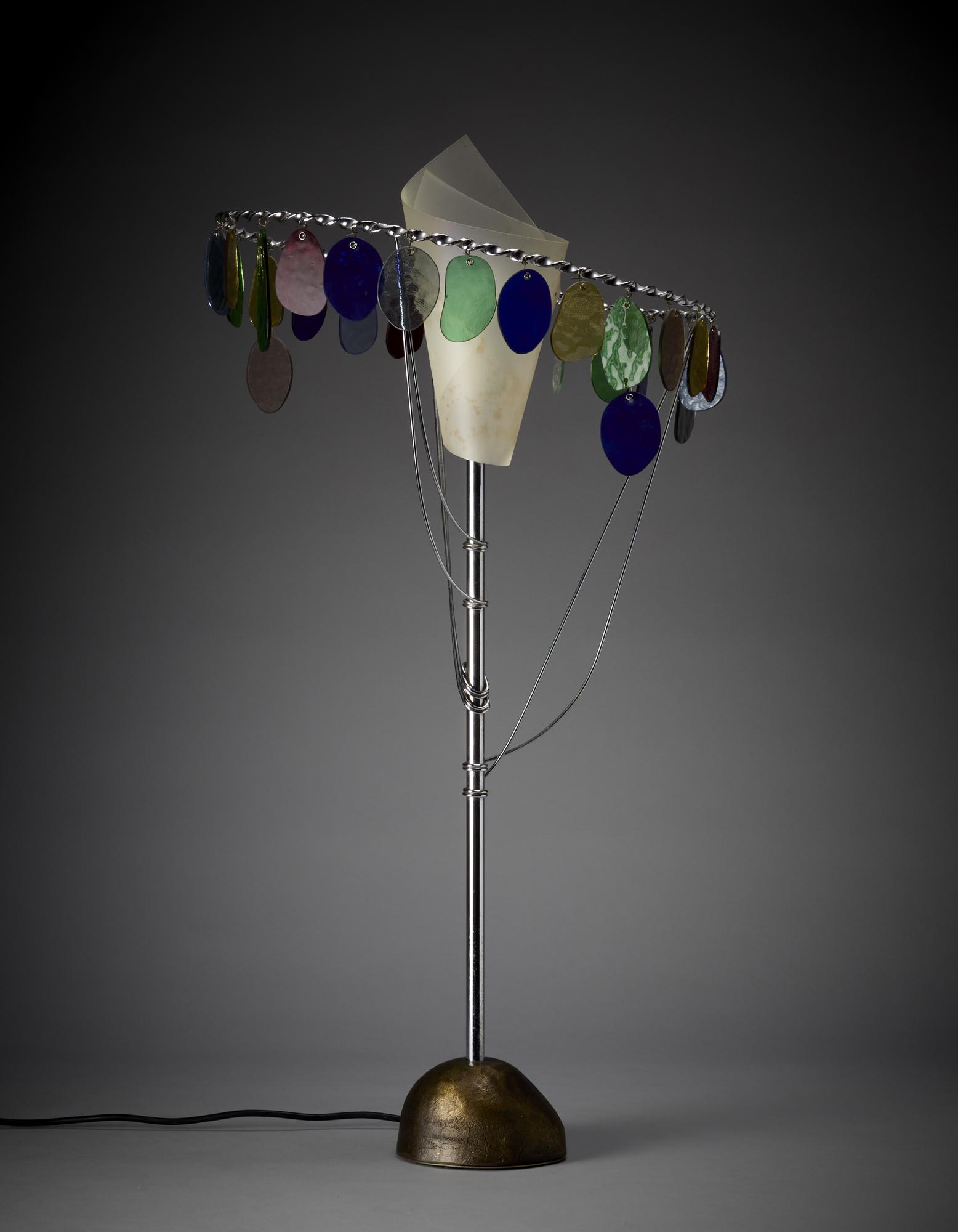 Toni Cordero (Lanzo Torinese 1937 - Torino 2001) Table lamp model "Sibari ". Produced by Artemide, (1 of 2)