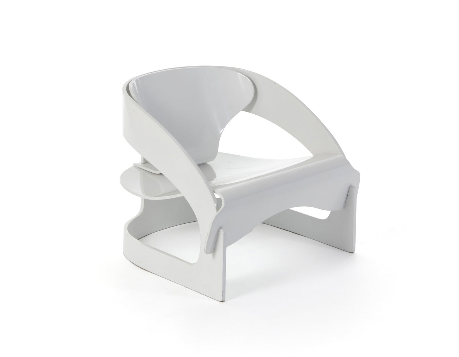 Joe Colombo (Milano 1930 - Milano 1971) Armchair model "4801". Produced by Kartell, Milan, 1964. (1 of 2)