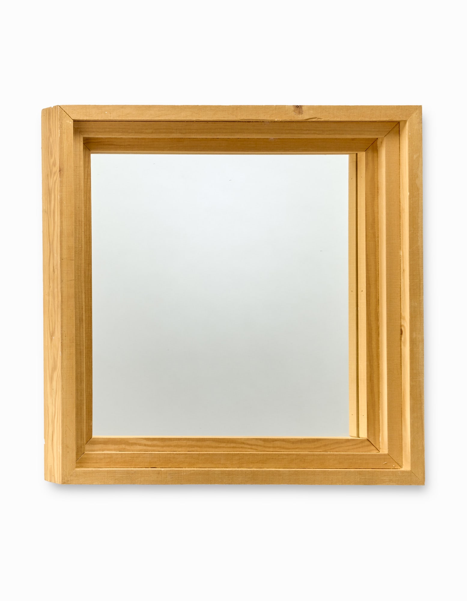 Mario Ceroli (Castel Frentano 1938) SPC.60 mirror of the series "Mobili nella Valle". Produced by (1 of 1)