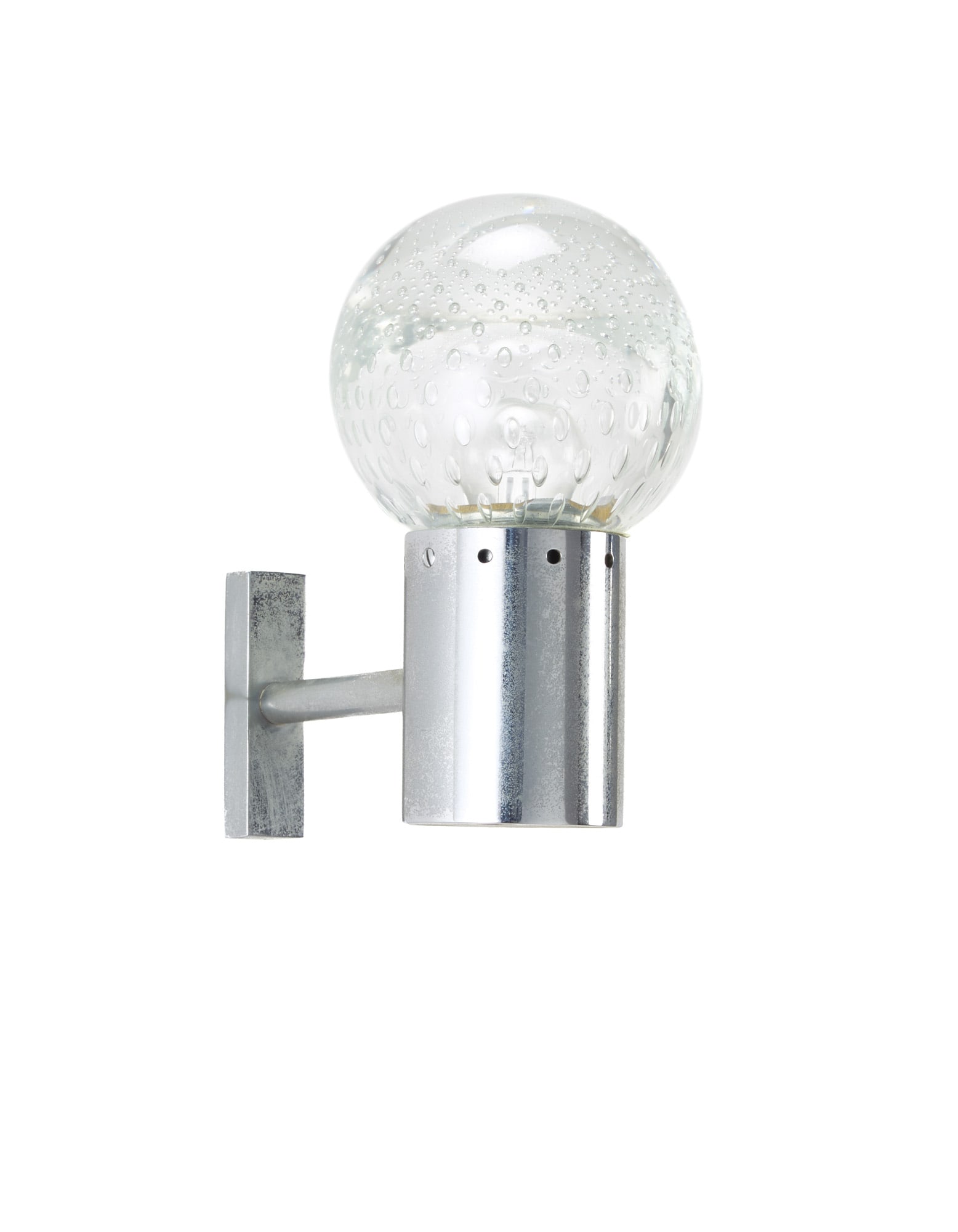 Gino Sarfatti (Venezia 1912 - Gravedona 1985) Wall lamp. Produced by Arteluce, Milan, 1960s/1970s. (1 of 1)