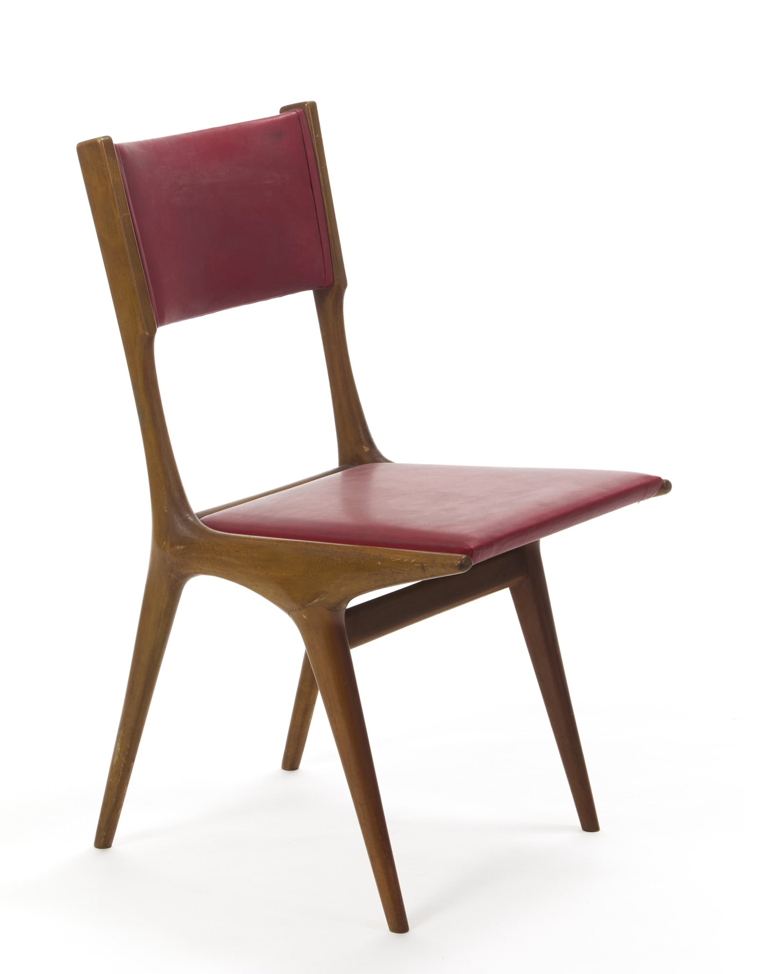 Carlo De Carli (Milano 1910 - Milano 1999) Chair model "634". Produced by Cassina, Meda, 1954. Solid (1 of 1)