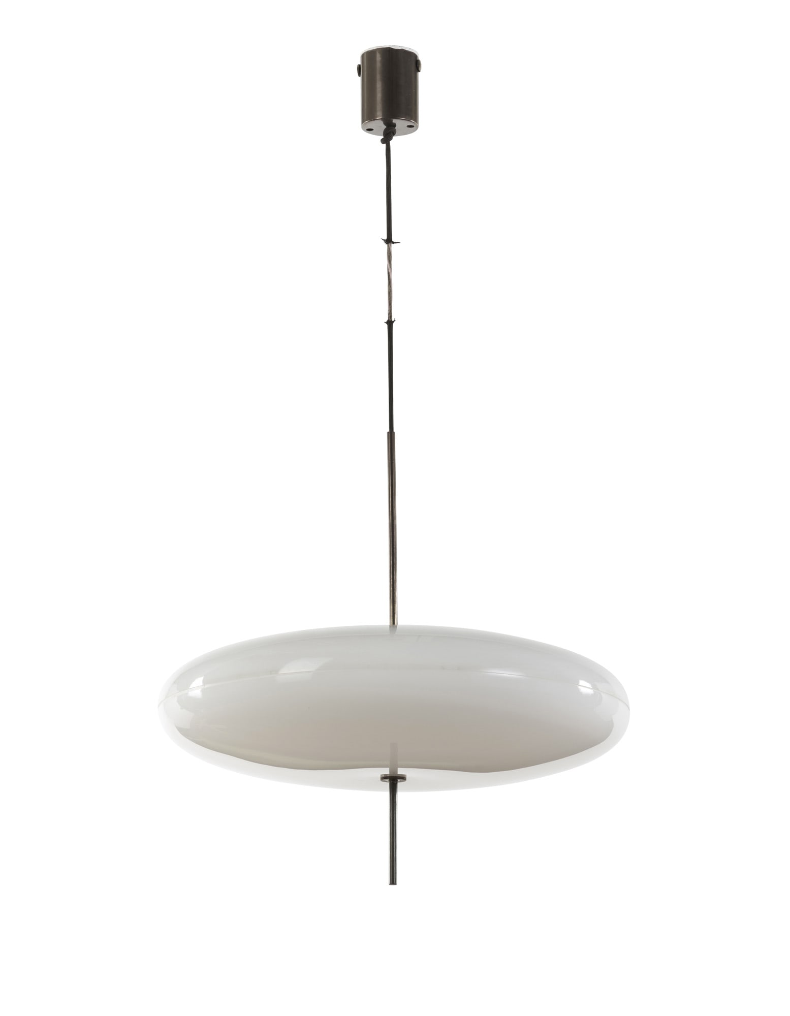 Gino Sarfatti (Venezia 1912 - Gravedona 1985) Suspension lamp model "2065 GF". Produced by Arteluce, (1 of 1)