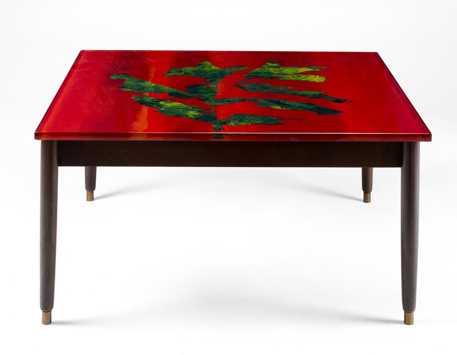 Duilio Bernabé (Bologna 1914 - Alpi Francesi 1961) Coffee table model "2105". Execution by Fontana (1 of 2)