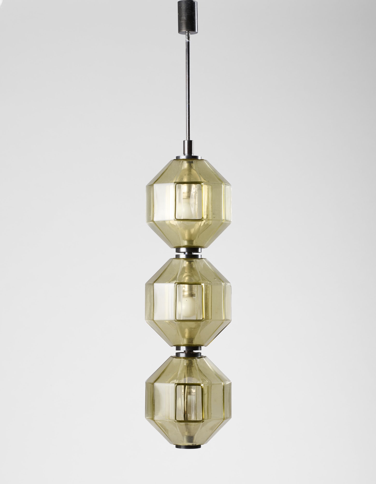 Vinicio Vianello (Venezia 1923 - Zelarino 1999) Suspension lamp. Execution by Vistosi, Italy, 1970s. (1 of 1)
