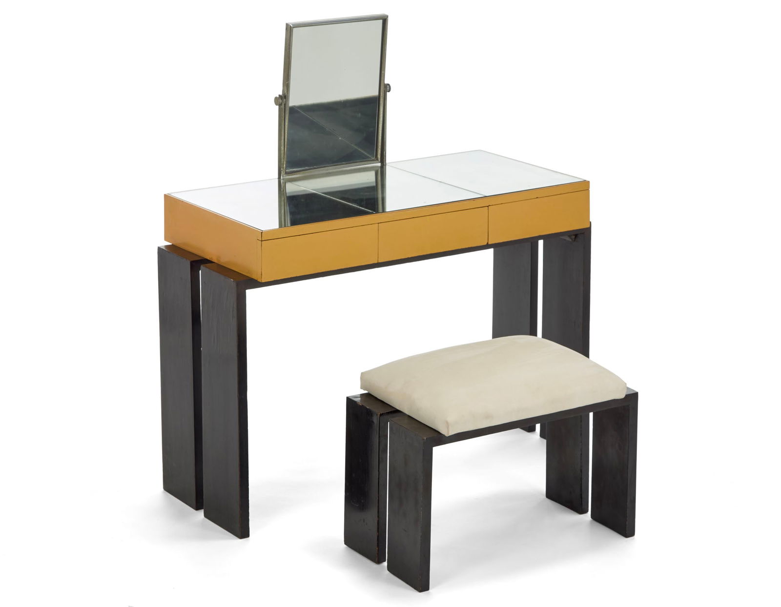 Rationalist dressing table with tilting mirror with (1 of 7)