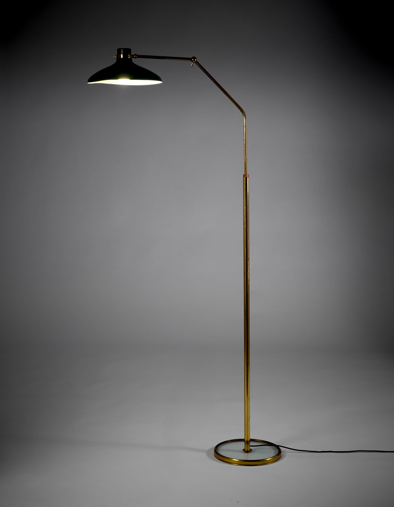 Gio Ponti (Milano 1891 - 1979) Floor lamp model "1967". Execution by Fontana Arte, Milan, 1960s. (1 of 3)