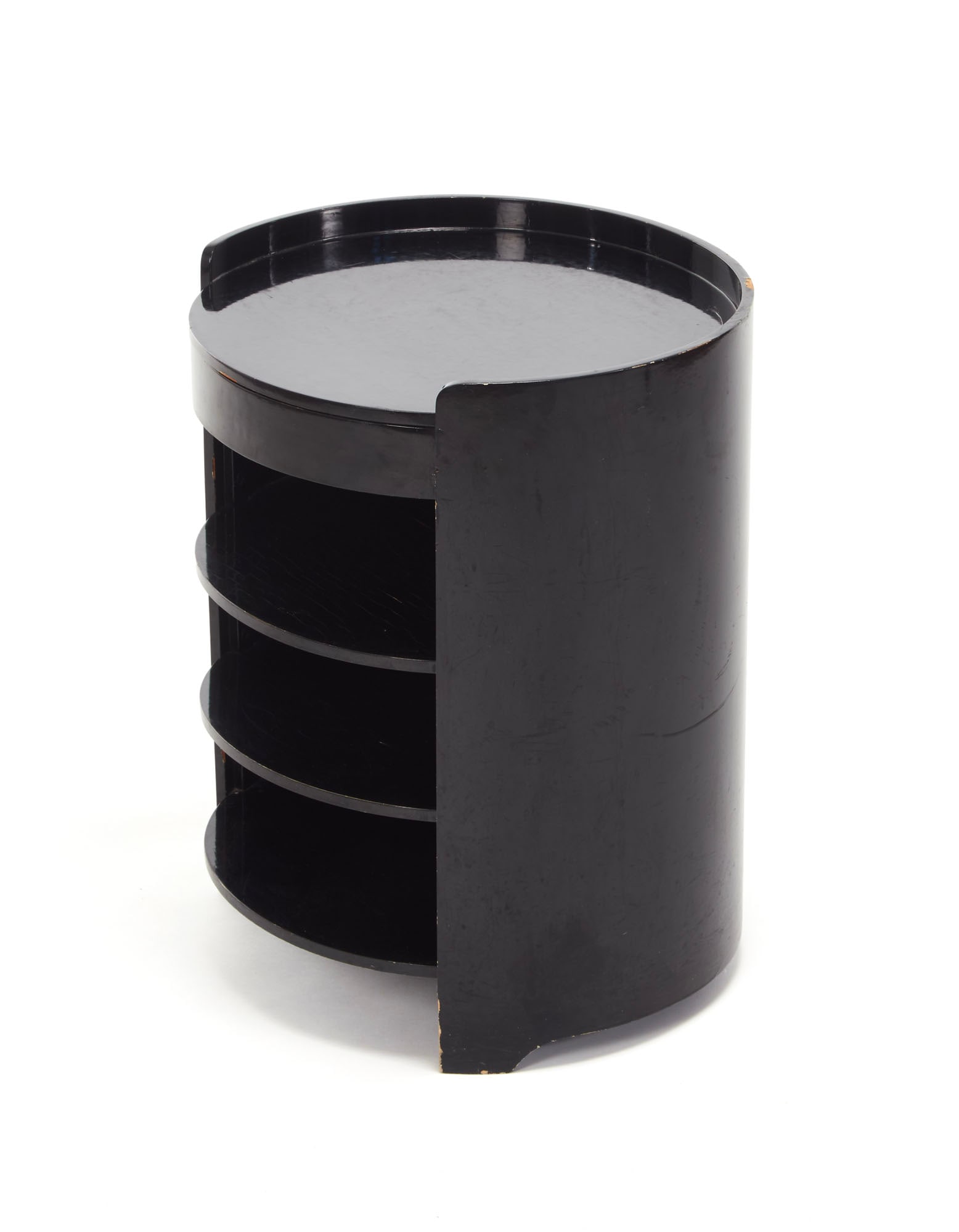 Luigi Caccia Dominioni (Milano 1913 - 2016) Bedside table model "Casaccia". Produced by Azucena, (1 of 1)