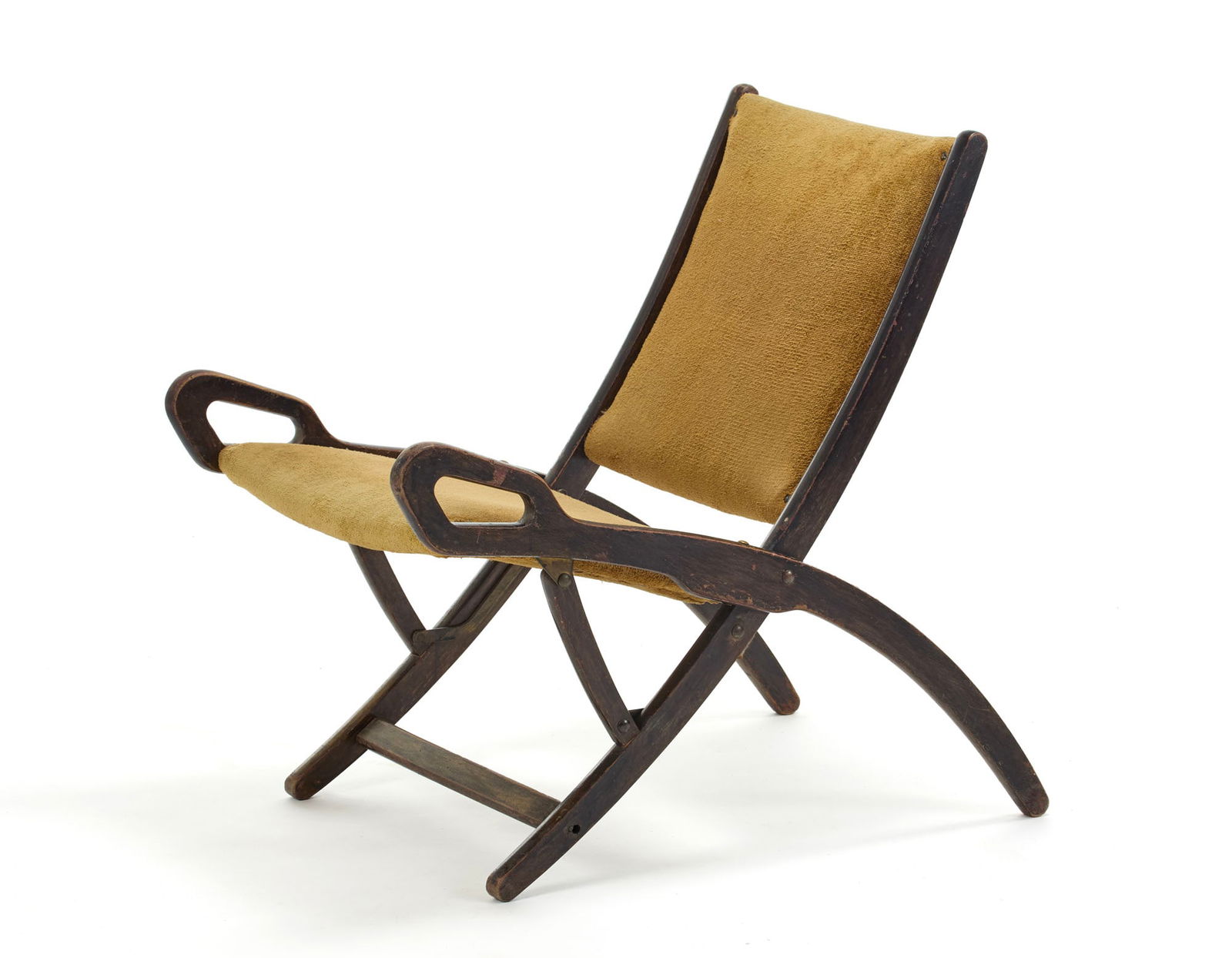 Gio Ponti (Milano 1891 - 1979) Folding armchair model "Ninfea". Produced by Reguitti, Agnosine (Bs), (1 of 1)