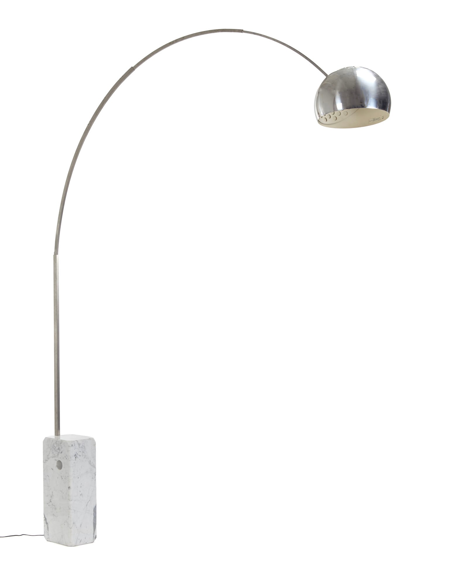 Achille Castiglioni (1918 - 2002) e Pier Giacomo Castiglioni (1913 - 1968) Floor lamp model "Arco". (1 of 1)