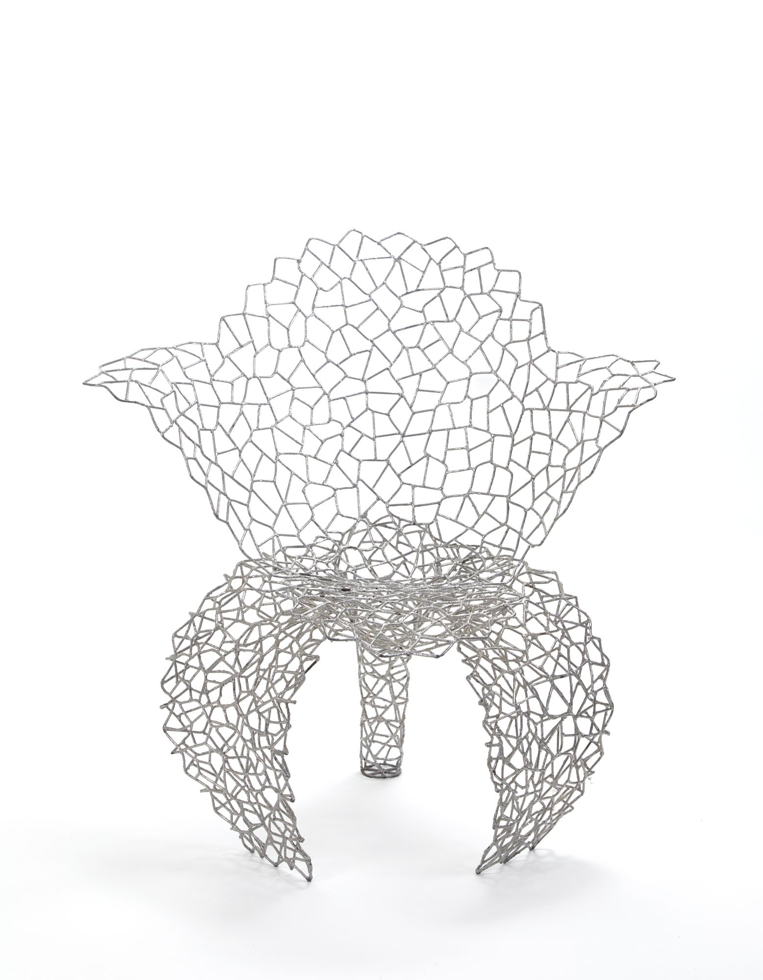 Anacleto Spazzapan (Luino 1943) Chairs. Italy, 2000s. Handcrafted using a technique that involves (1 of 1)