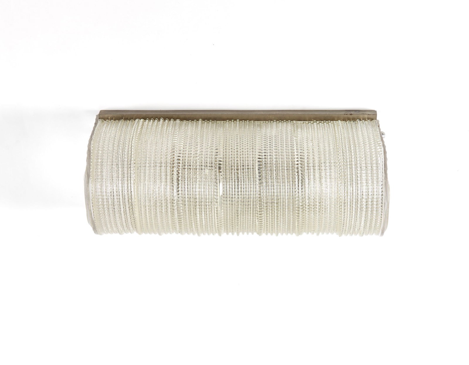 Carlo Scarpa (Venezia 1906 - Sendai 1978) * Crystal glass wall lamp of the series "Cordonato (1 of 1)