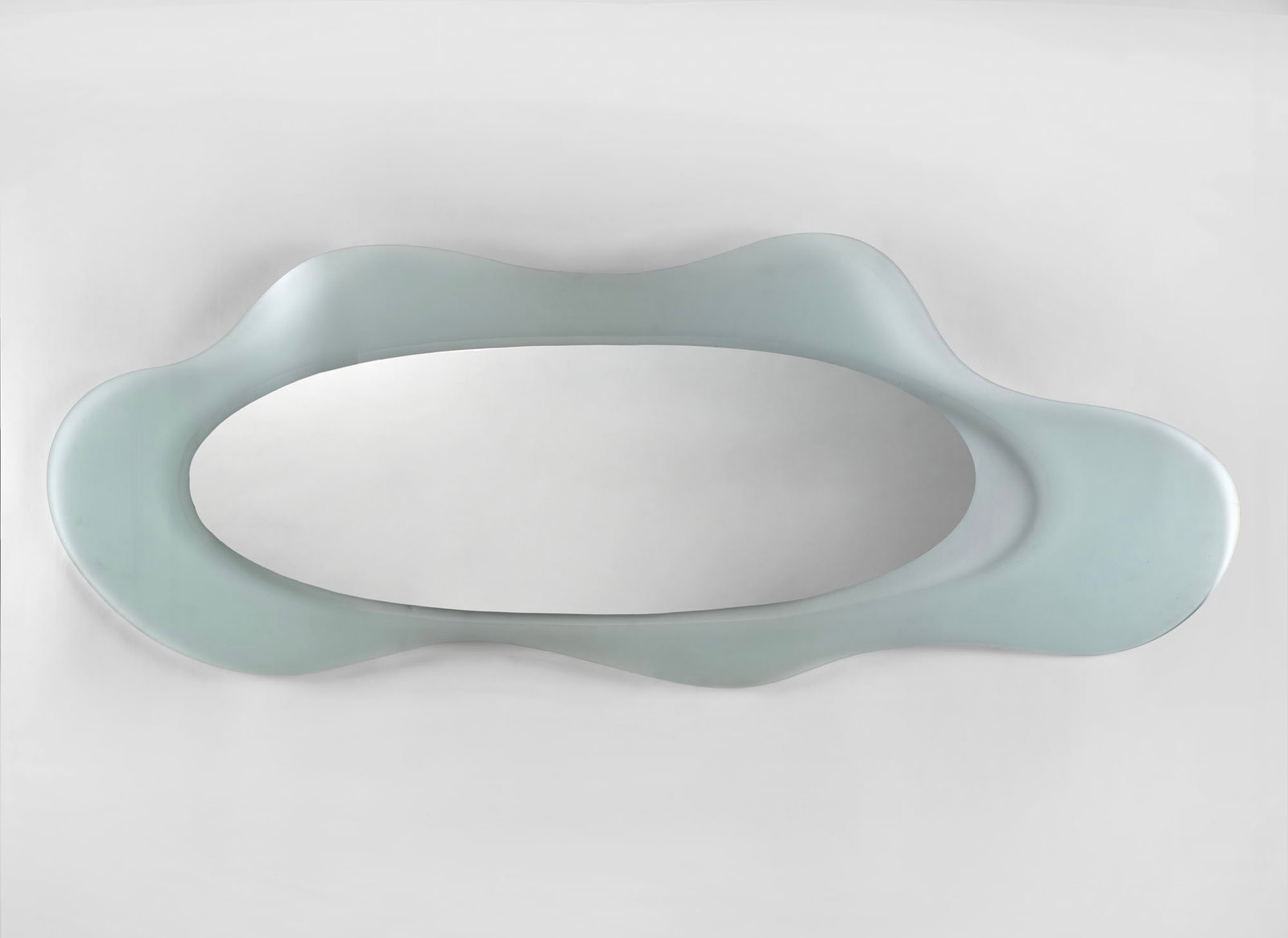 Nanda Vigo (Milano 1936 - 2020) Mirror model "Round Round 160". Produced by Glas Italia, Macherio, (1 of 1)