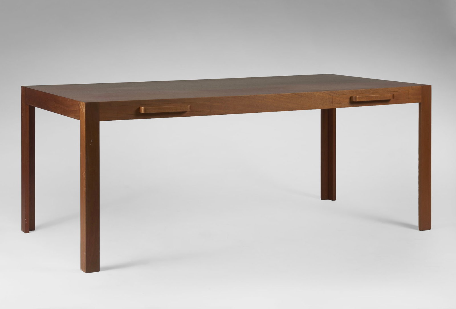 Rud Thygesen e Johnny Sørensen Mahogany desk with two drawers model "7624". Manufacture of Botium, (1 of 1)