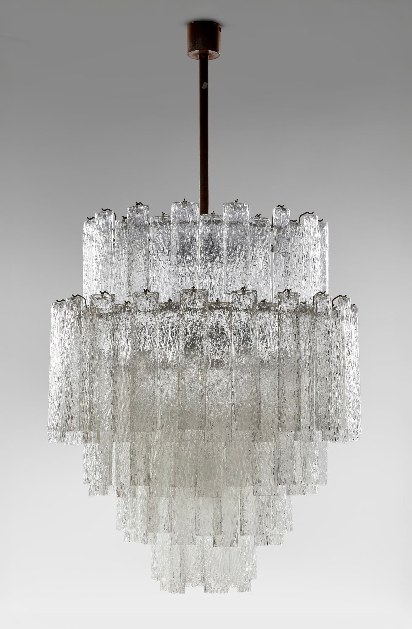Manifattura di Murano Set consisting of a chandelier and a wall sconce with “bricole??-style (1 of 1)