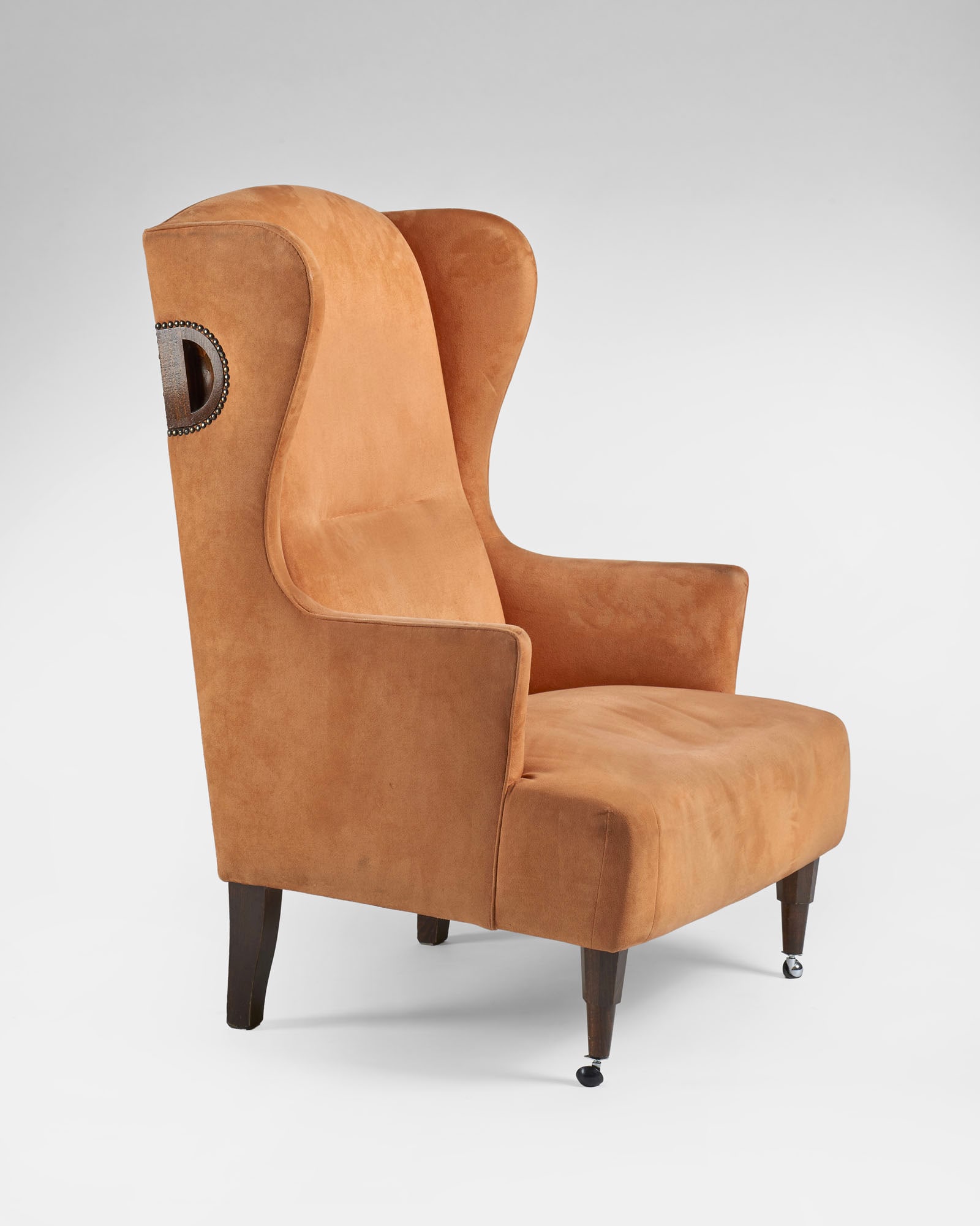 Luigi Caccia Dominioni (Milano 1913 - 2016) Armchair model "Ambrosianeum". Produced by Azucena, (1 of 1)