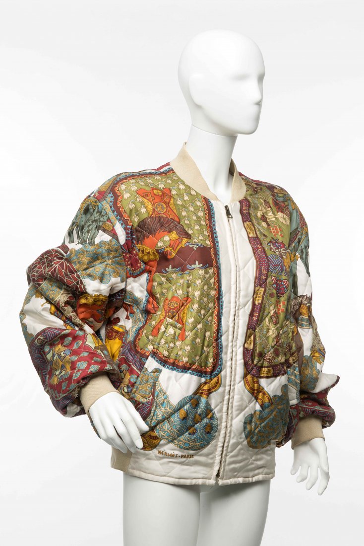 Hermes Paris: reversible coat (size 50) (defects) (1 of 1)