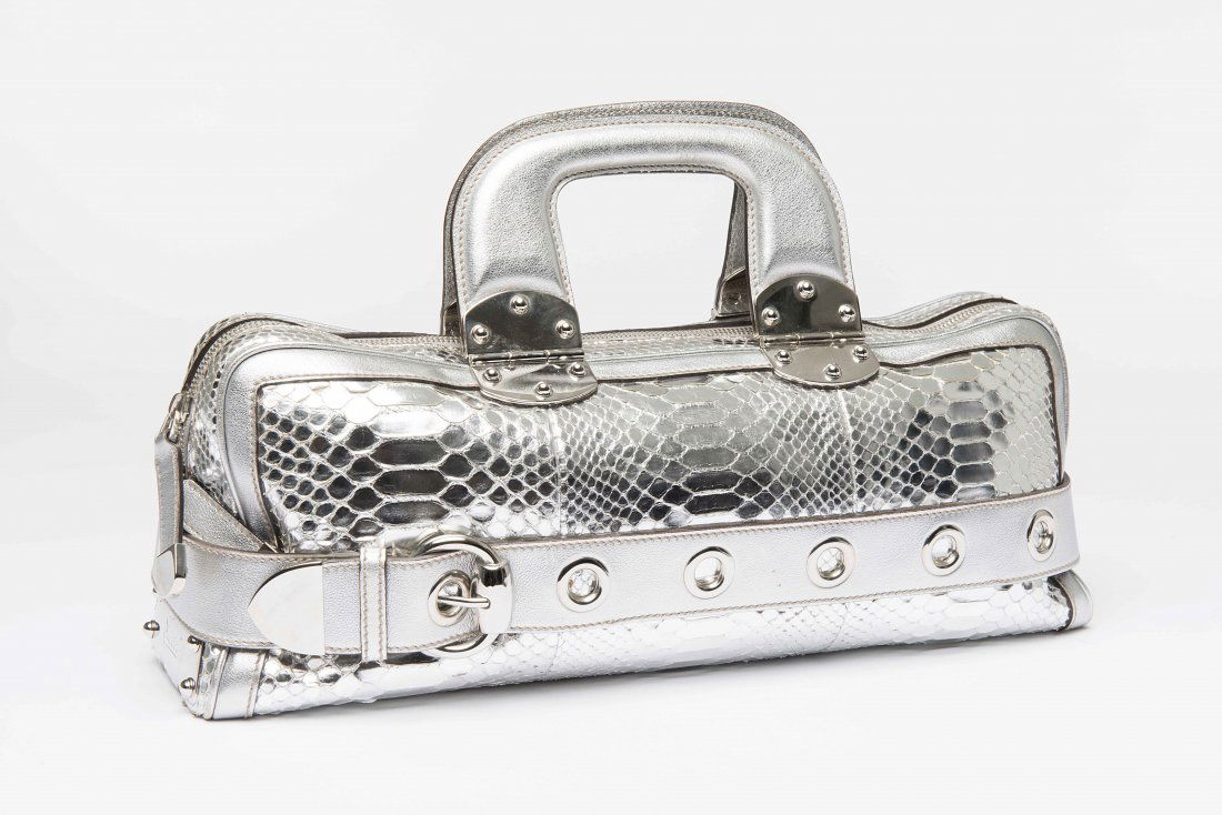 Gucci: python handbag with original dustbag (width (1 of 1)