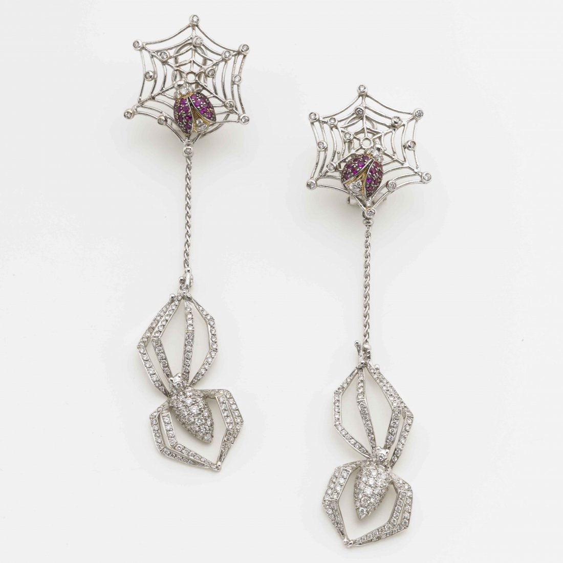 GHELLI FORTE DEI MARMI  Orecchini pendenti a guisa di (1 of 1)