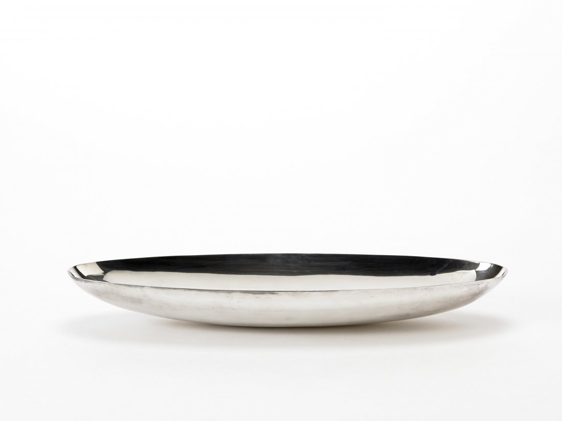 Lino Sabattini (1925) - Ciotola "Calaluna" in metallo (1 of 1)