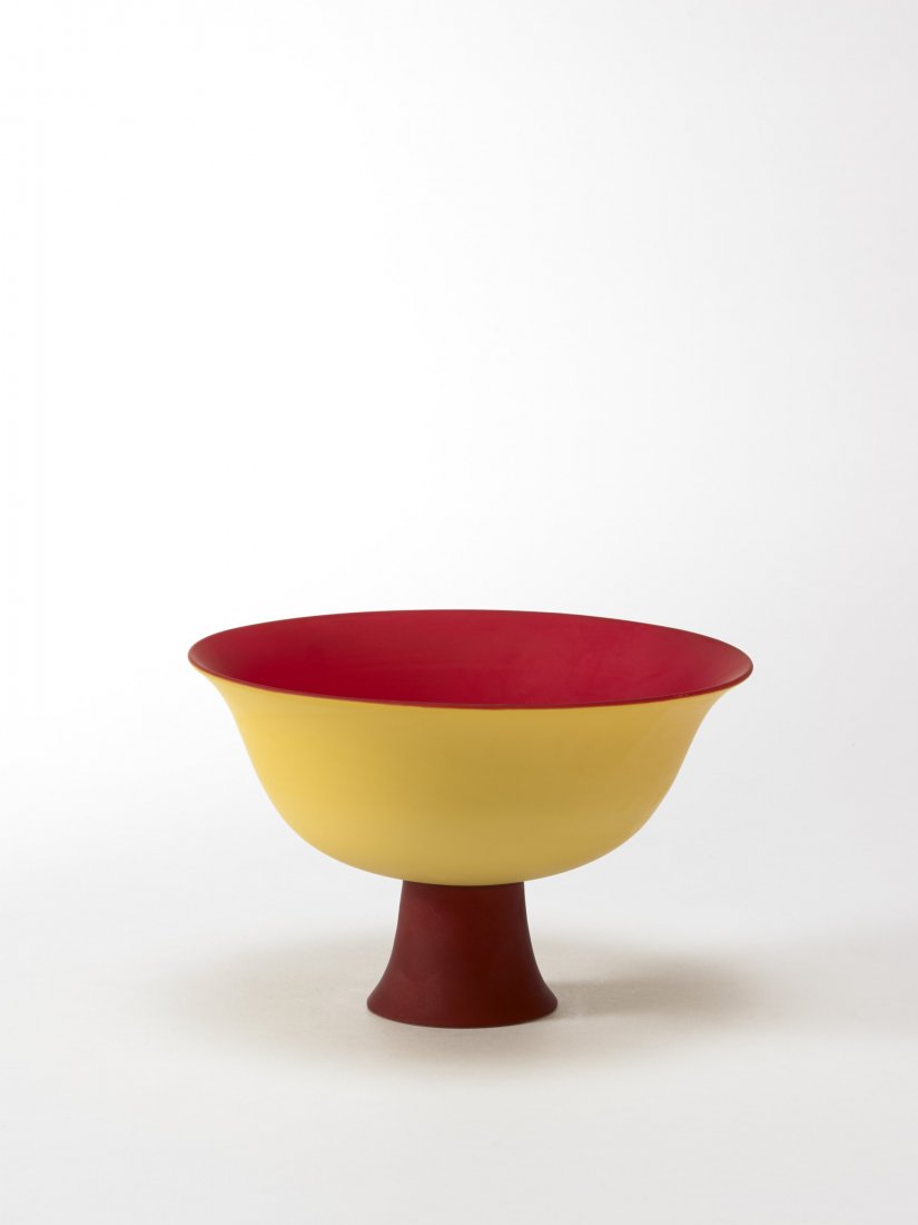 Flavio Poli (1900 - 1984) - (attr.)Coppa in vetro (1 of 1)