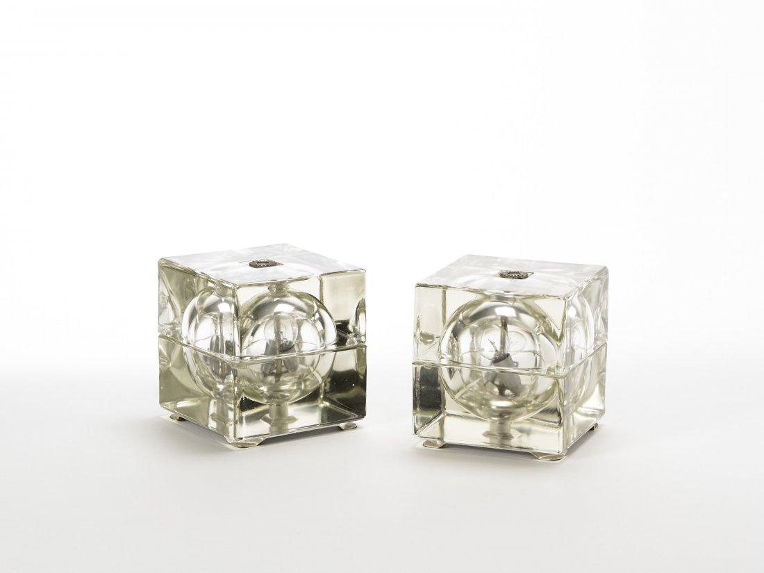 Alessandro Mendini (Milano 1931) - Coppia di lampade da (1 of 1)