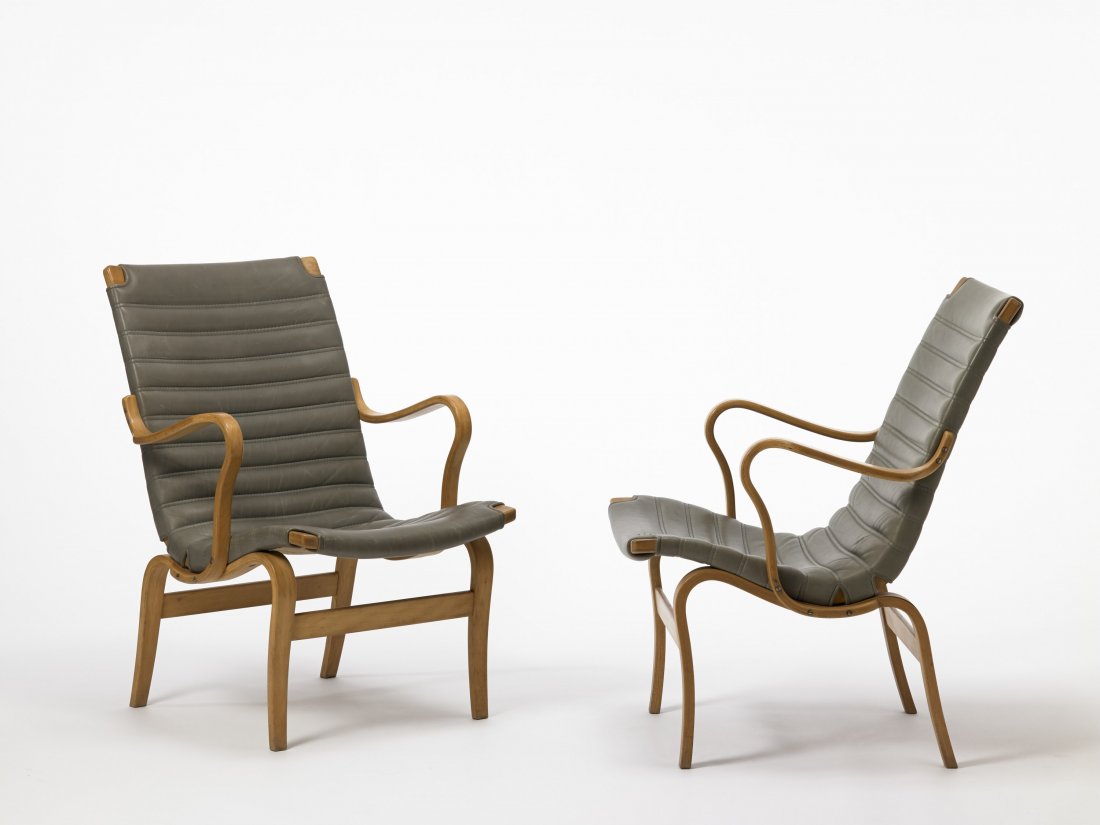 Bruno Mathsson (Varnamo 1907 - Varnamo 1988) - Coppia (1 of 1)