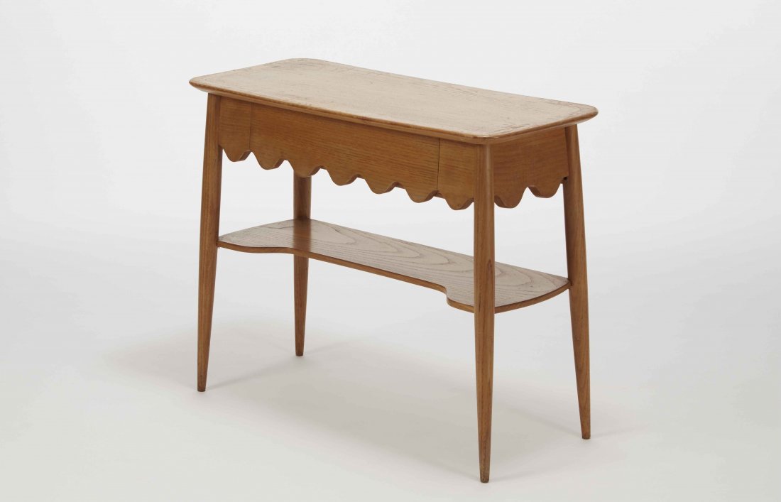 Paolo Buffa (Milano 1903 - 1970) Comodino in legno (1 of 1)