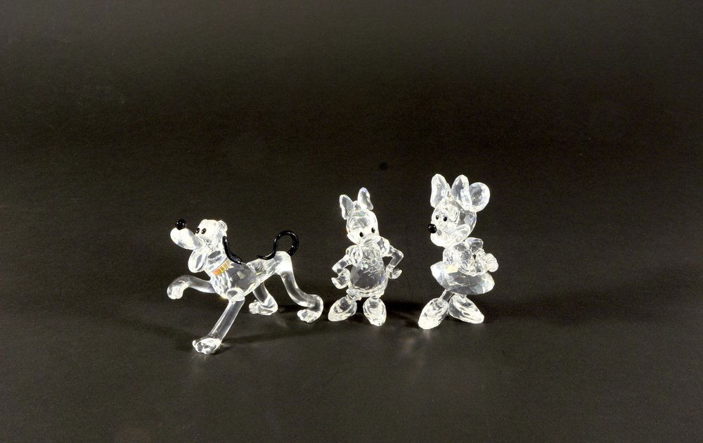 SWAROVSKI, serie Disney, lotto di tre sculture (1 of 1)