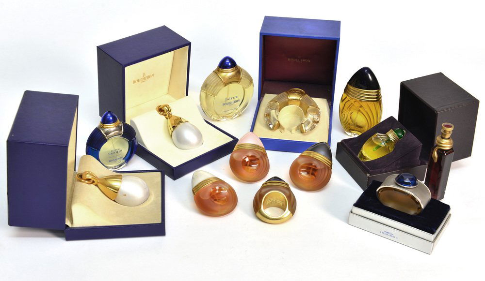 BOUCHERON Ãš Lotto di tredici bottiglie di profumo e (1 of 1)